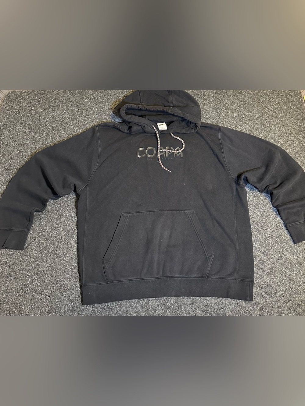 Nike Club America Black Pullover Hoodie Men's Large